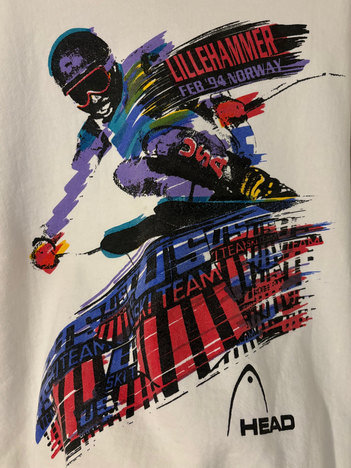 2000s Head Skiing Crewneck