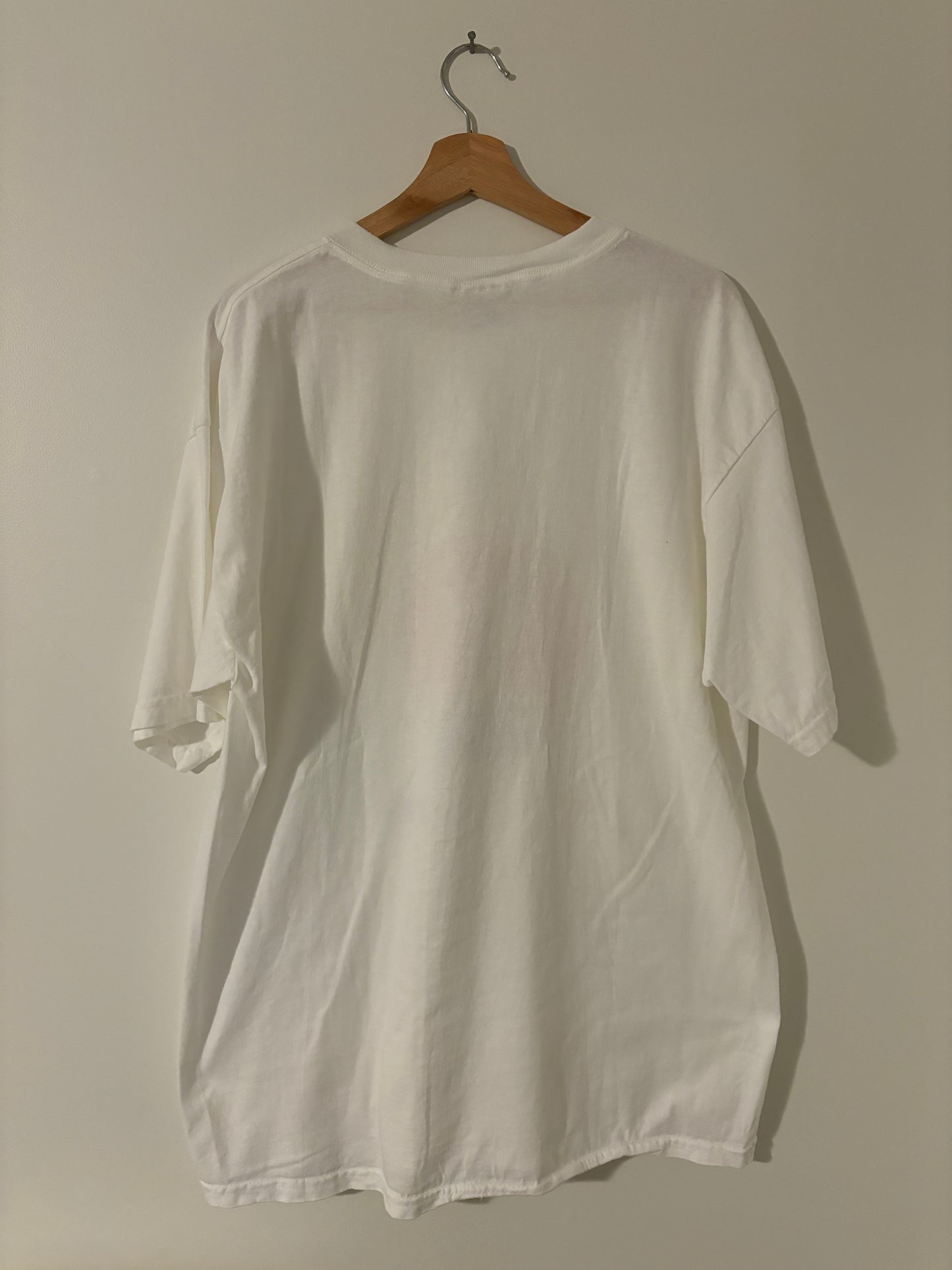 New York Giants White NFL Budweiser Tee