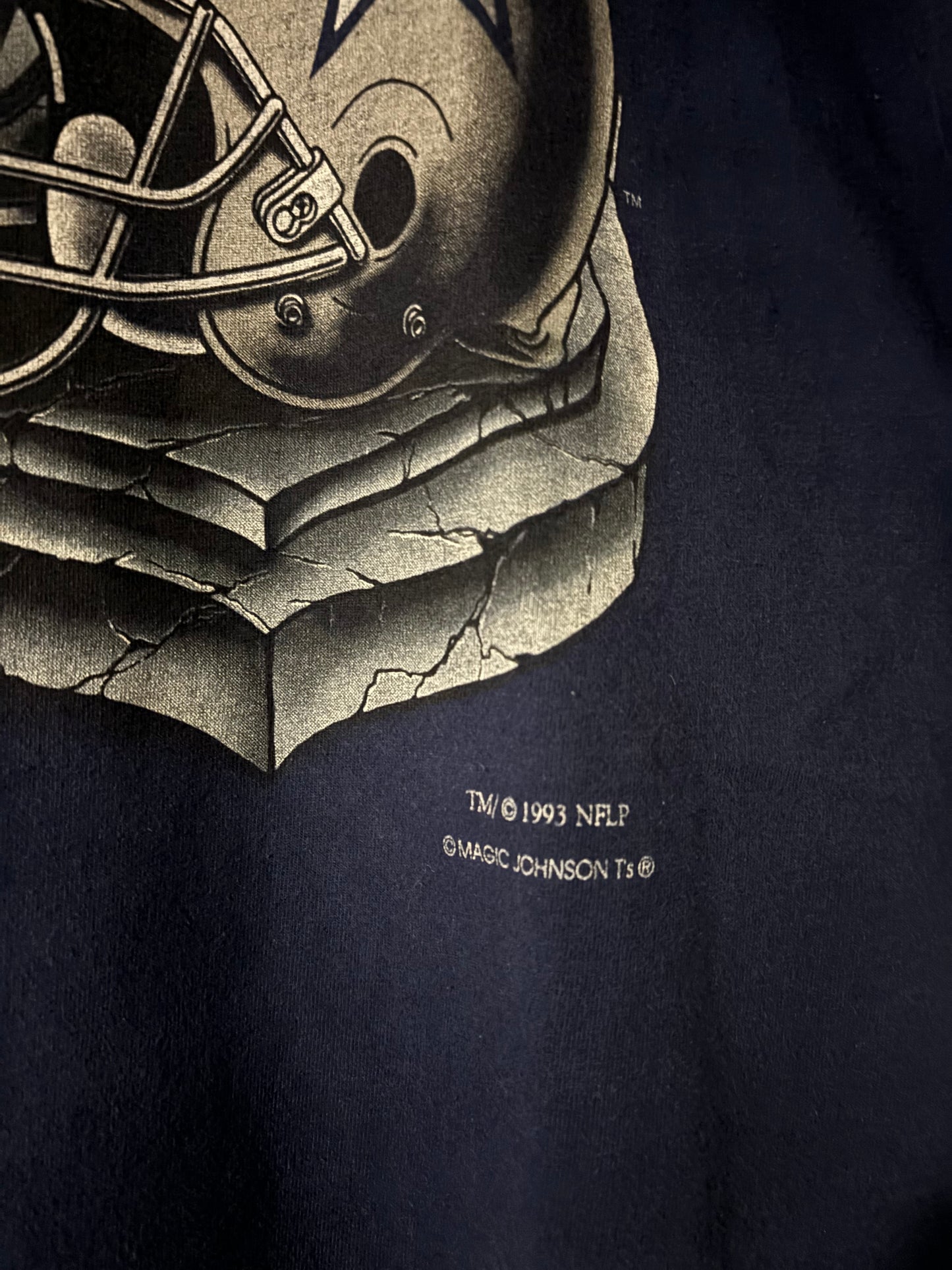 1993 Dallas Cowboys Concrete Tee