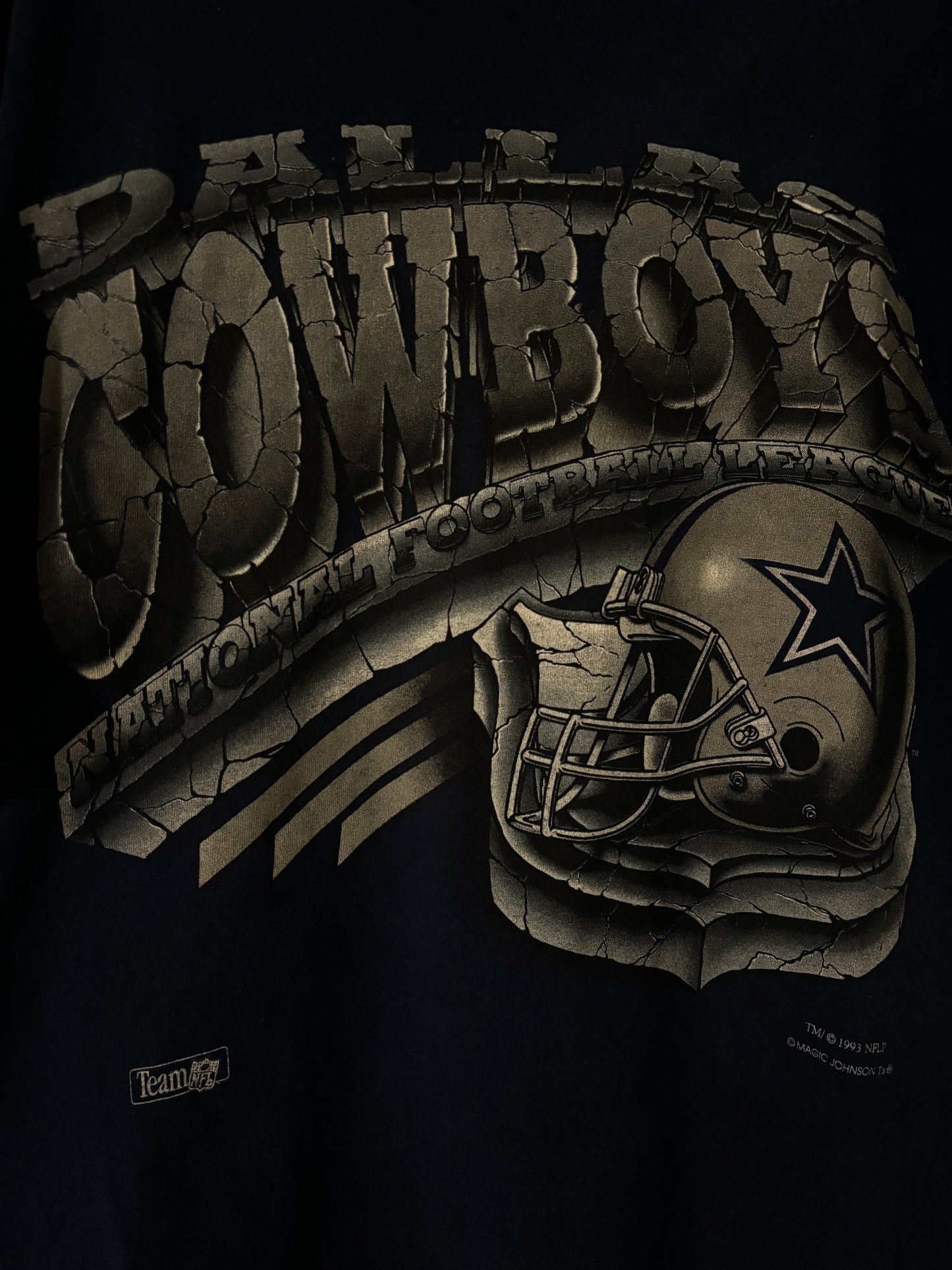 1993 Dallas Cowboys Concrete Tee