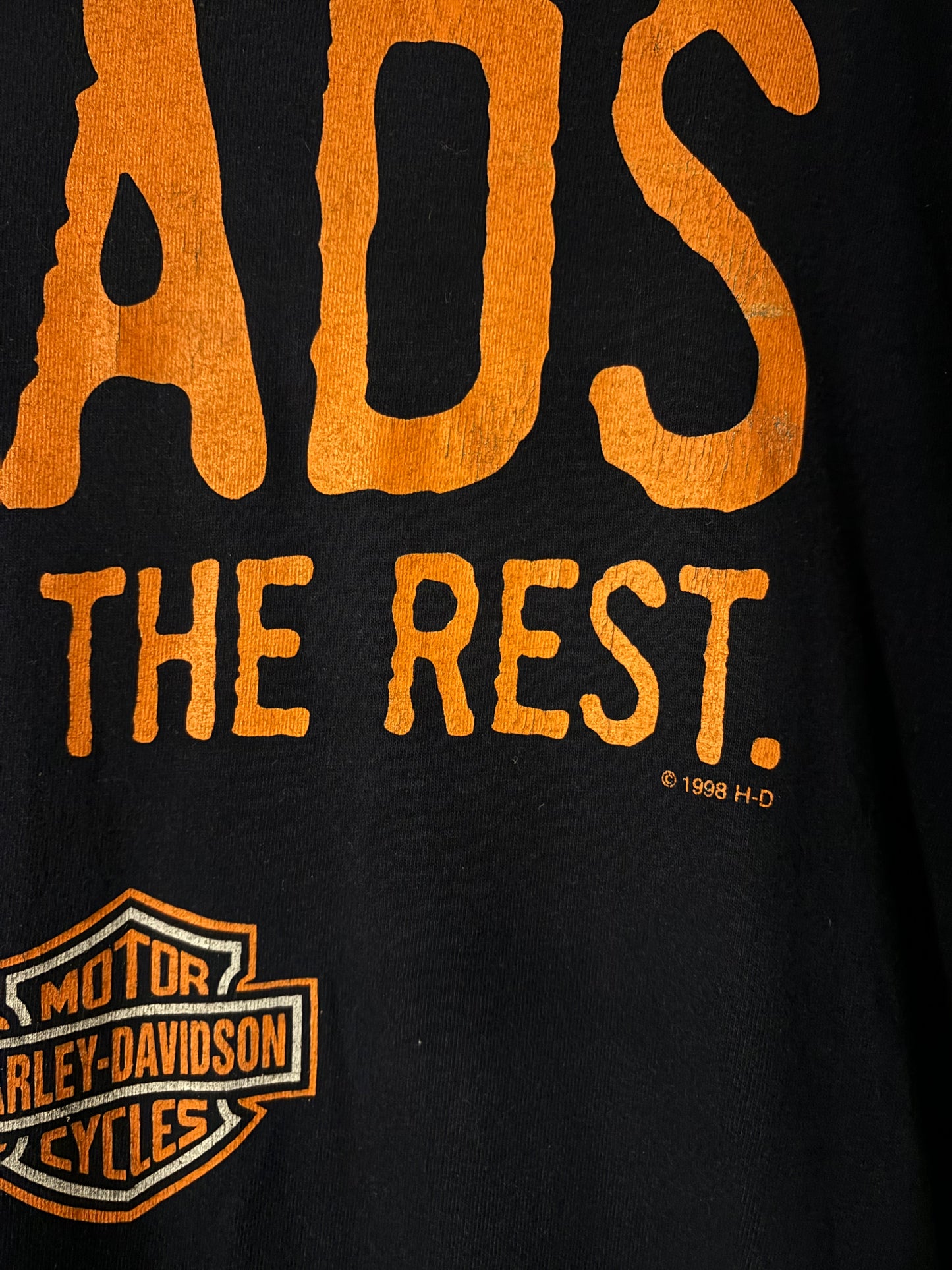 1998 Heads Above The Rest Harley-Davidson Tee