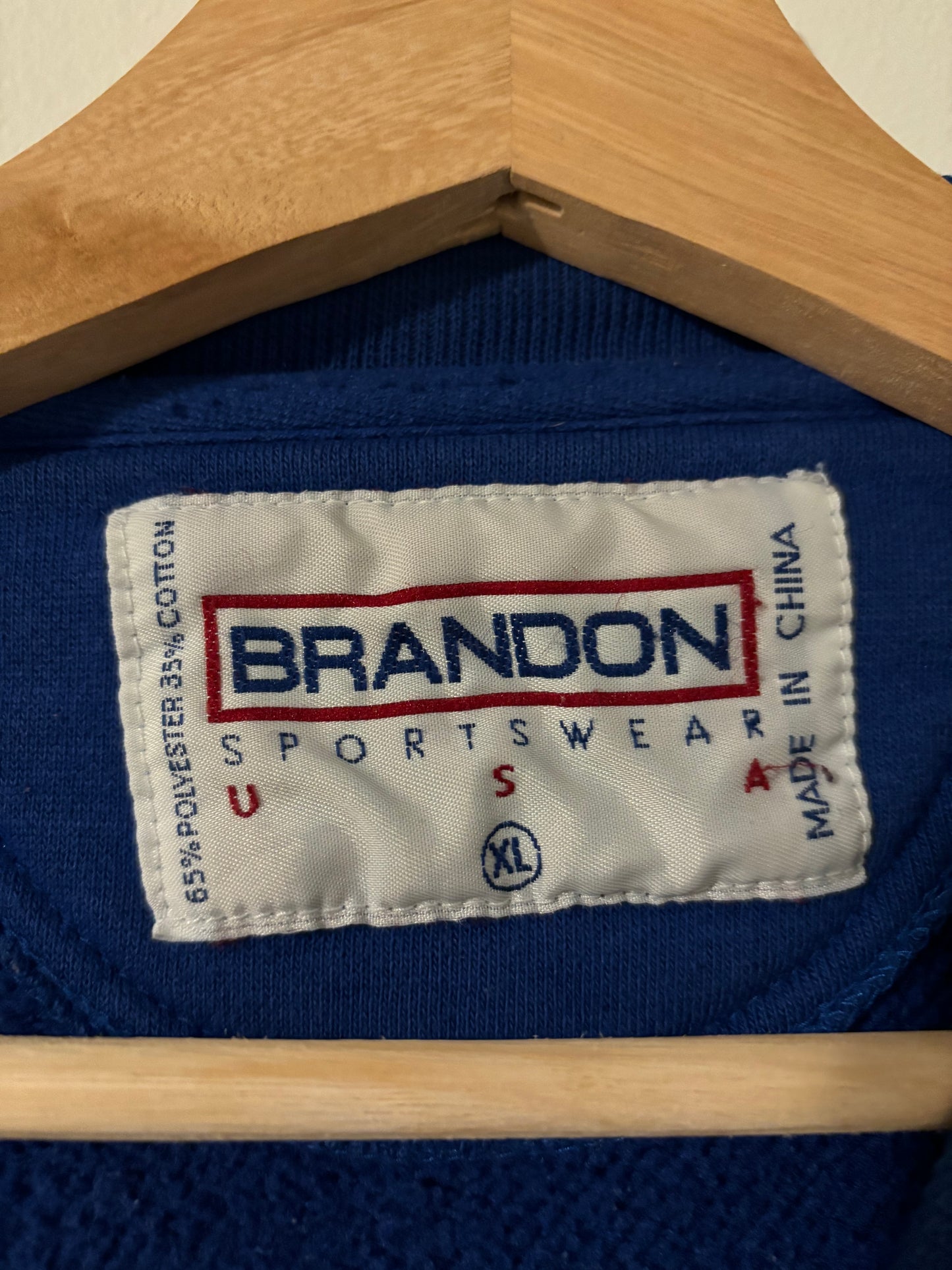 New York Rangers Royal Blue Crewneck