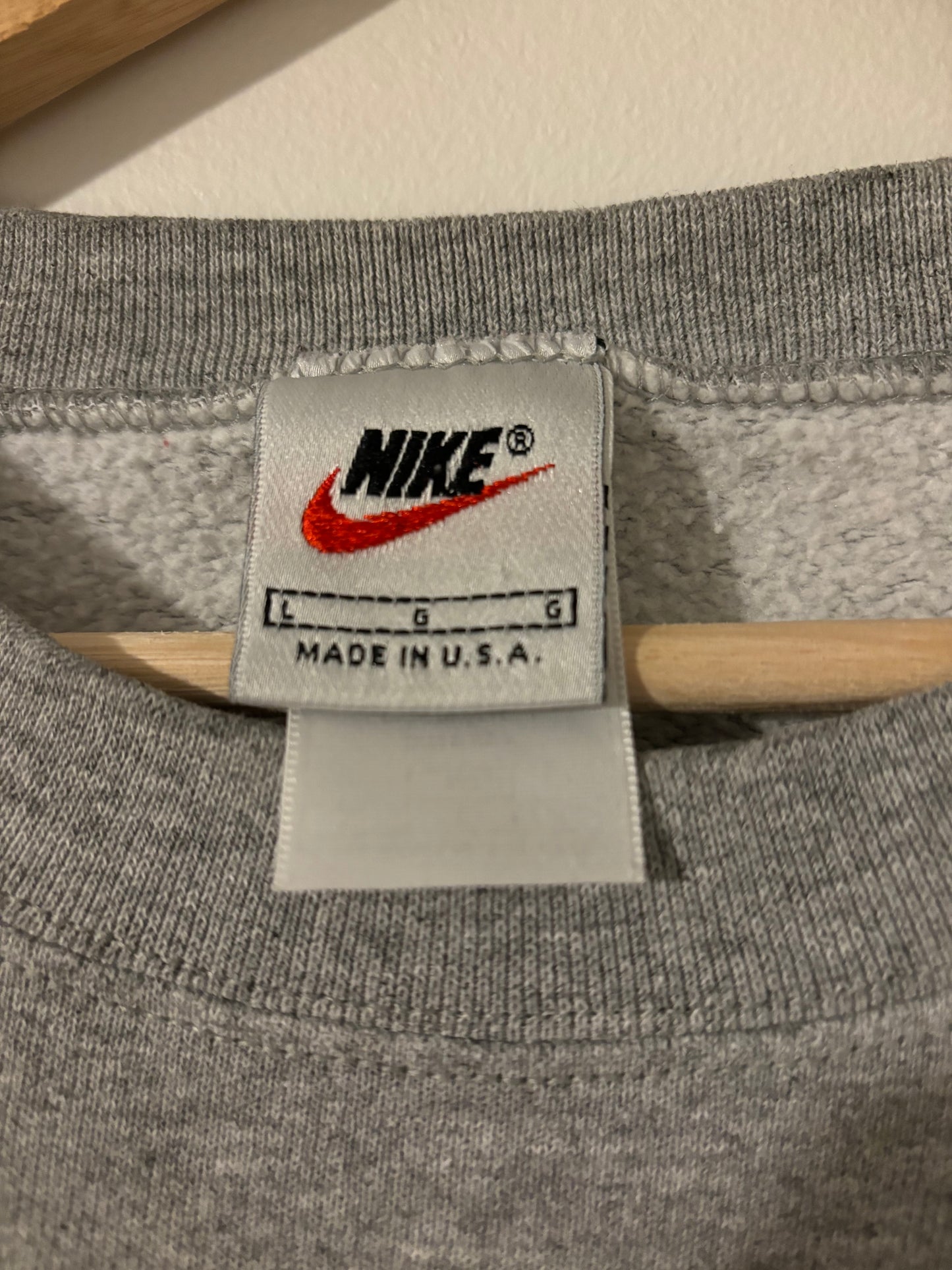 90s Carolina Panthers Nike Small Swoosh Crewneck