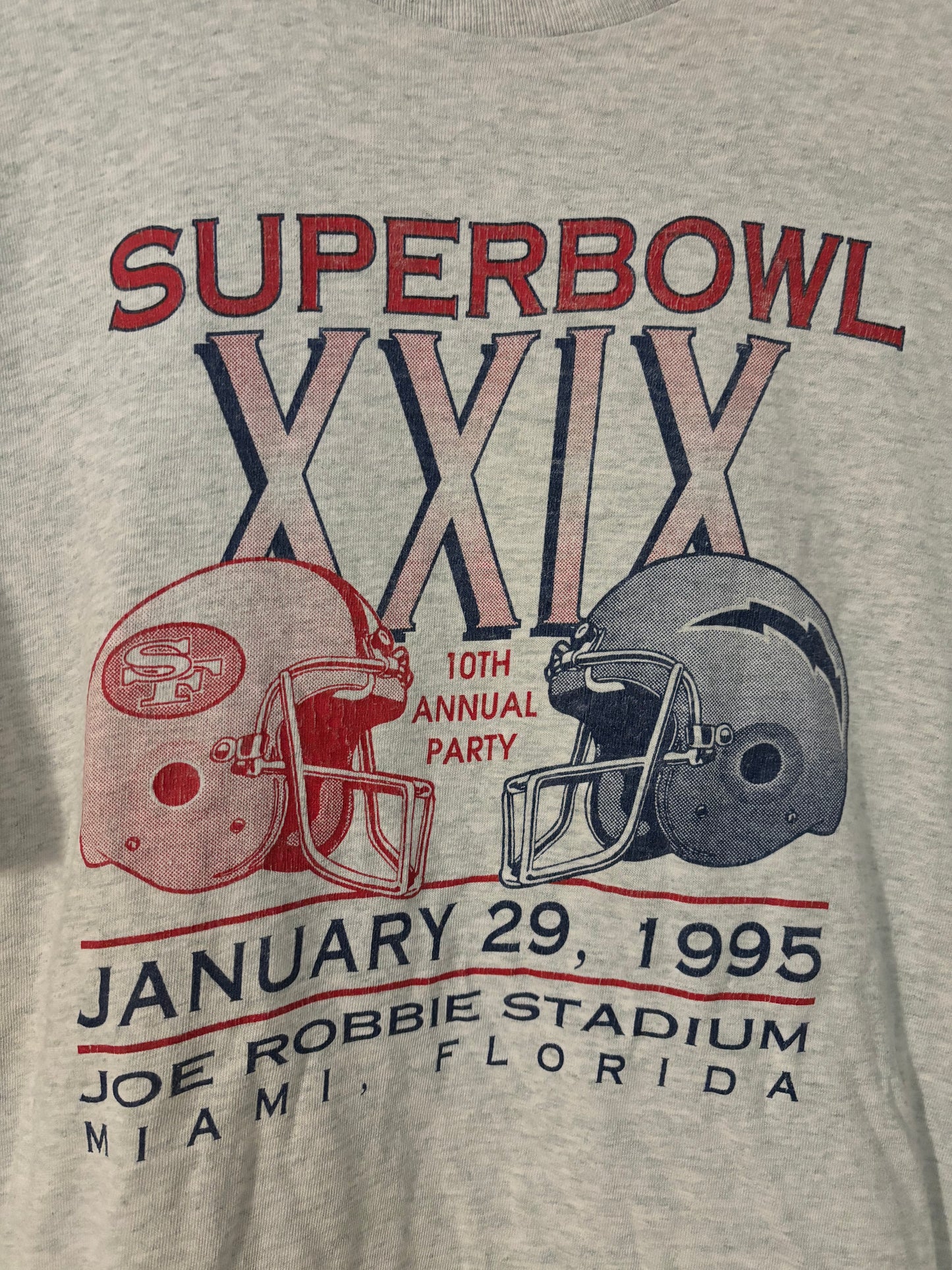 1995 Superbowl XXIX Graphic Tee