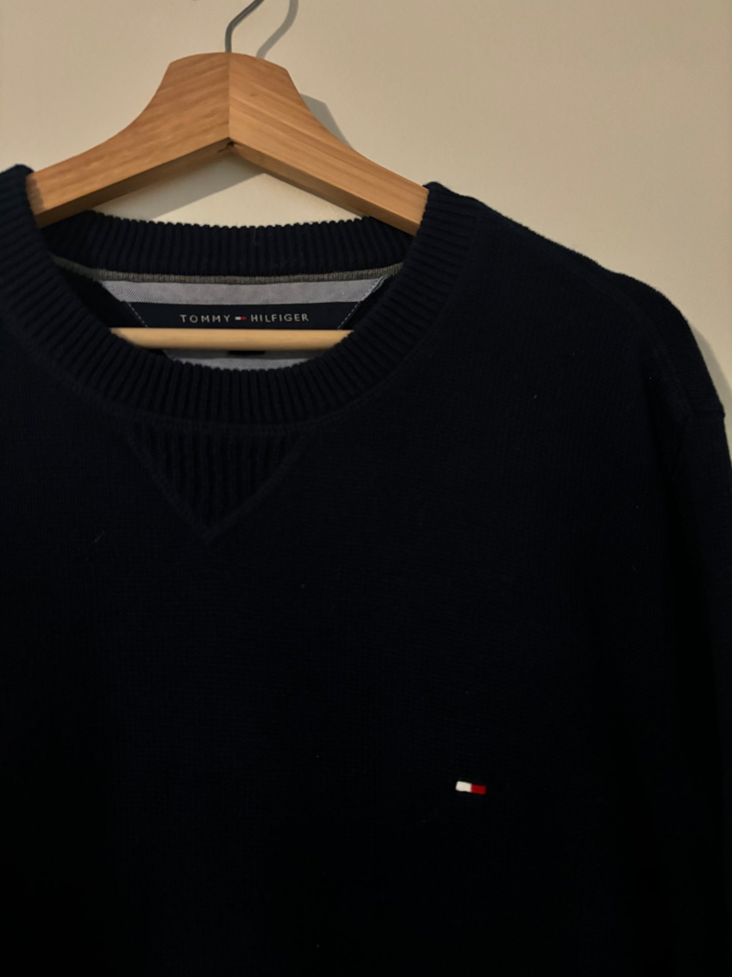 Navy Tommy Hilfiger Crewneck