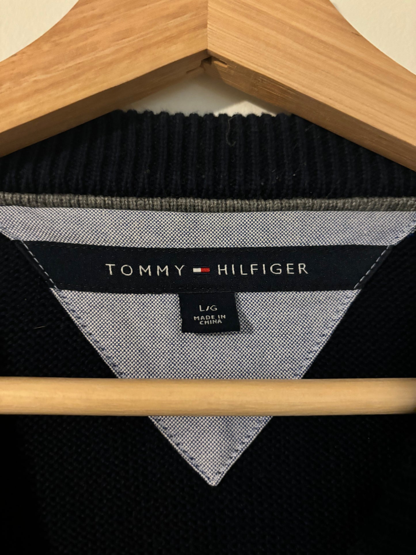 Navy Tommy Hilfiger Crewneck