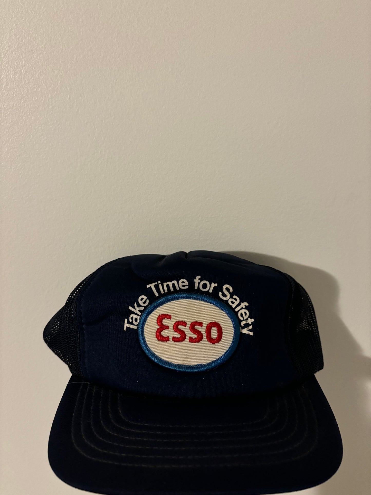 1980s Vintage Esso Gas Trucker Hat