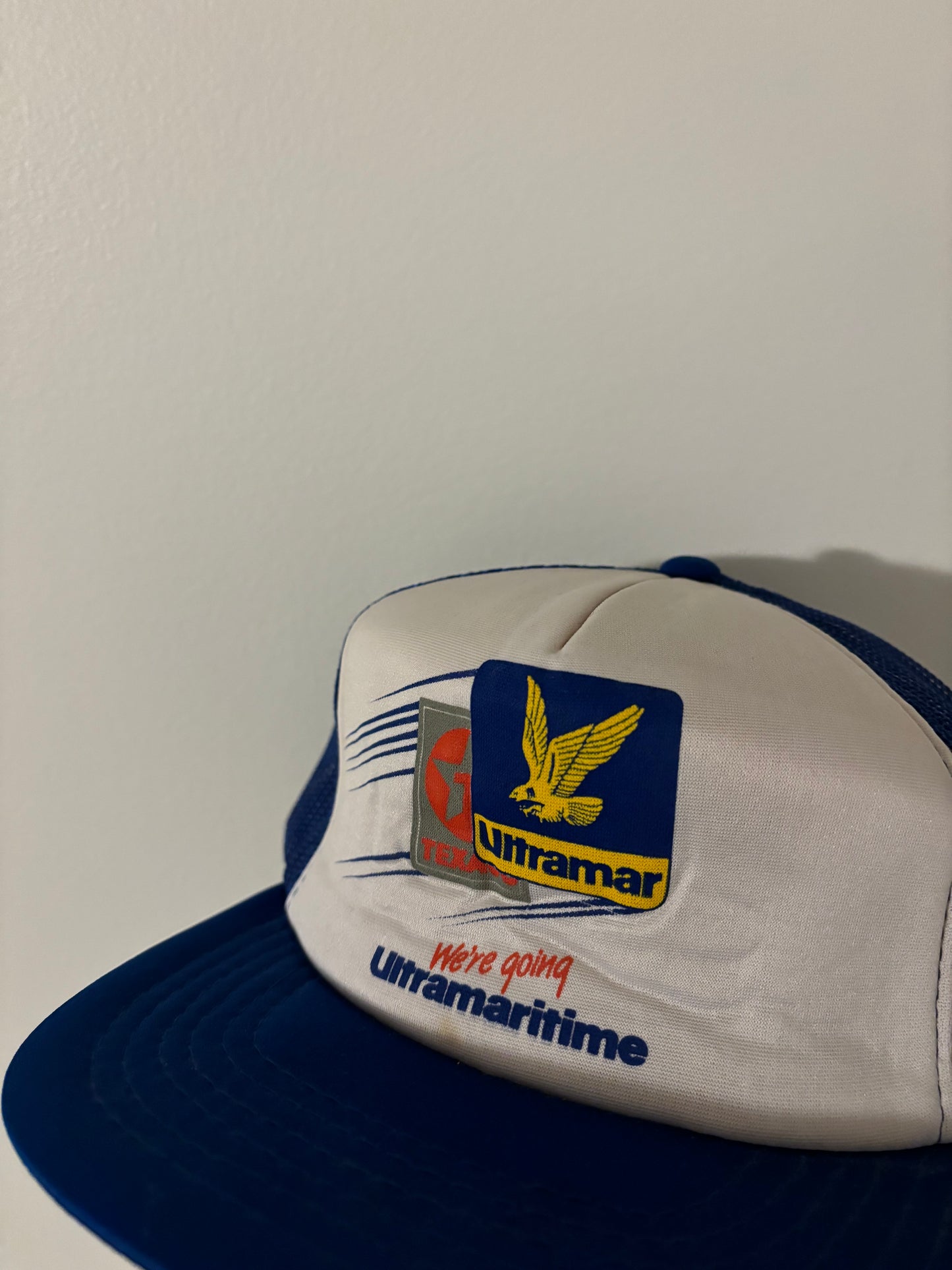1980s Vintage Ultramar Trucker Hat