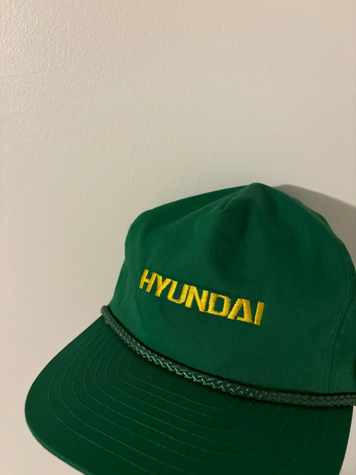 Vintage Hyundai Rope Hat