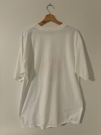 New York Giants White NFL Budweiser Tee