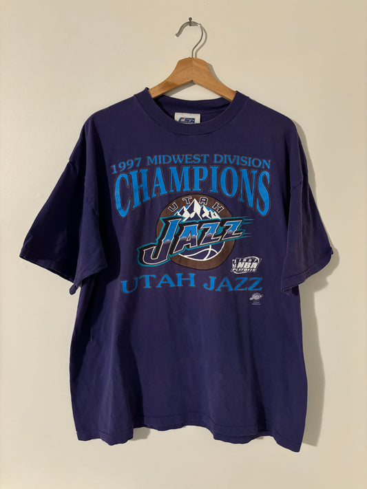 1997 Utah Jazz Division Champions Tee