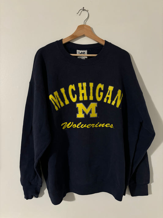 Lee Sport Michigan Wolverines Crewneck
