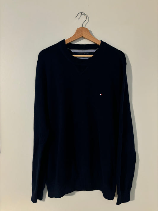 Navy Tommy Hilfiger Crewneck