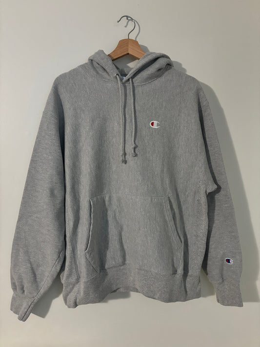 Reverse Weave Grey Champion Hoodie