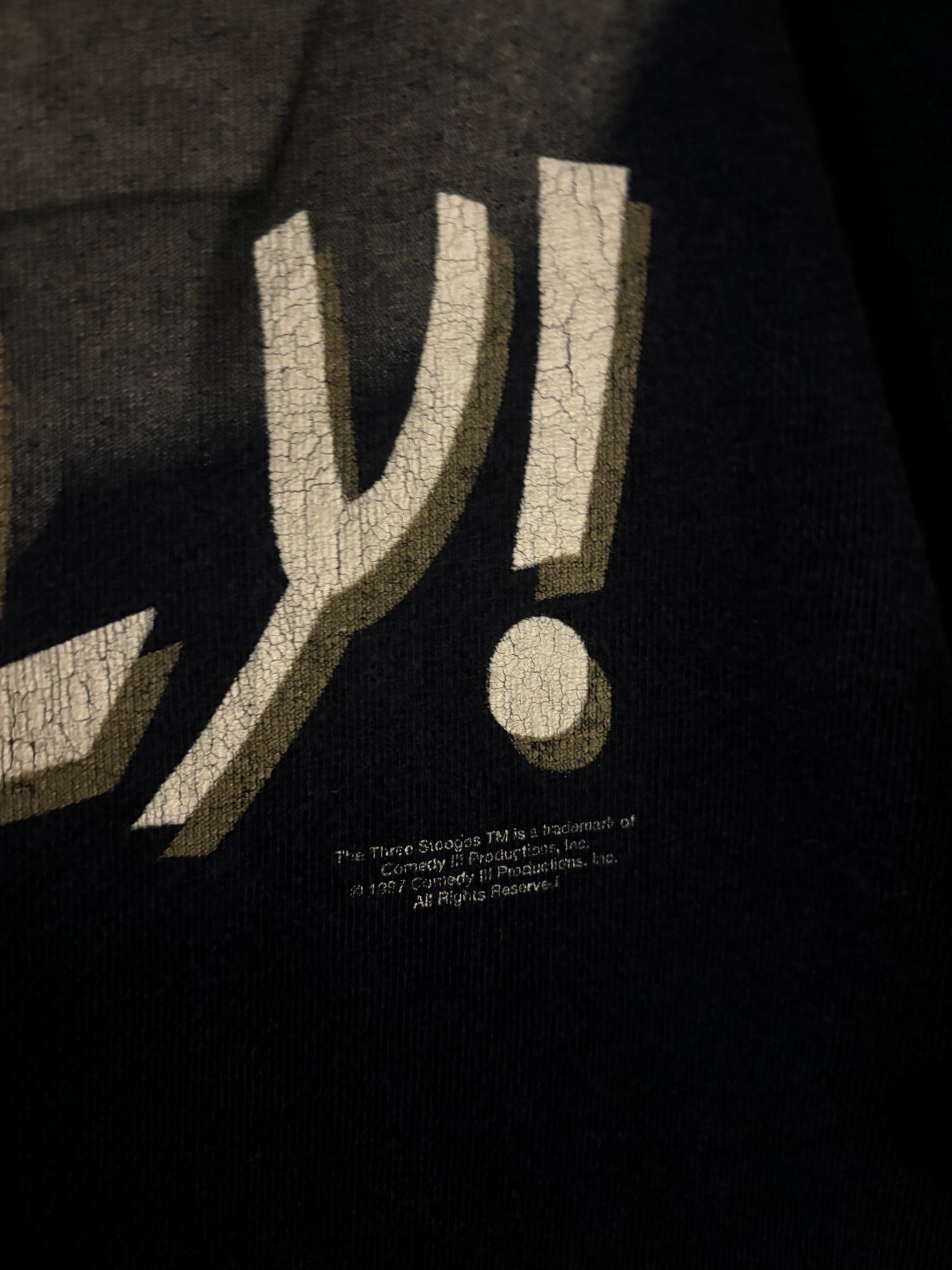 Vintage 1997 Three Stooges Tee