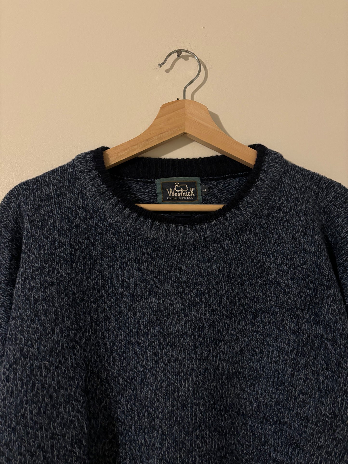 Vintage Blue Woolrich Sweater