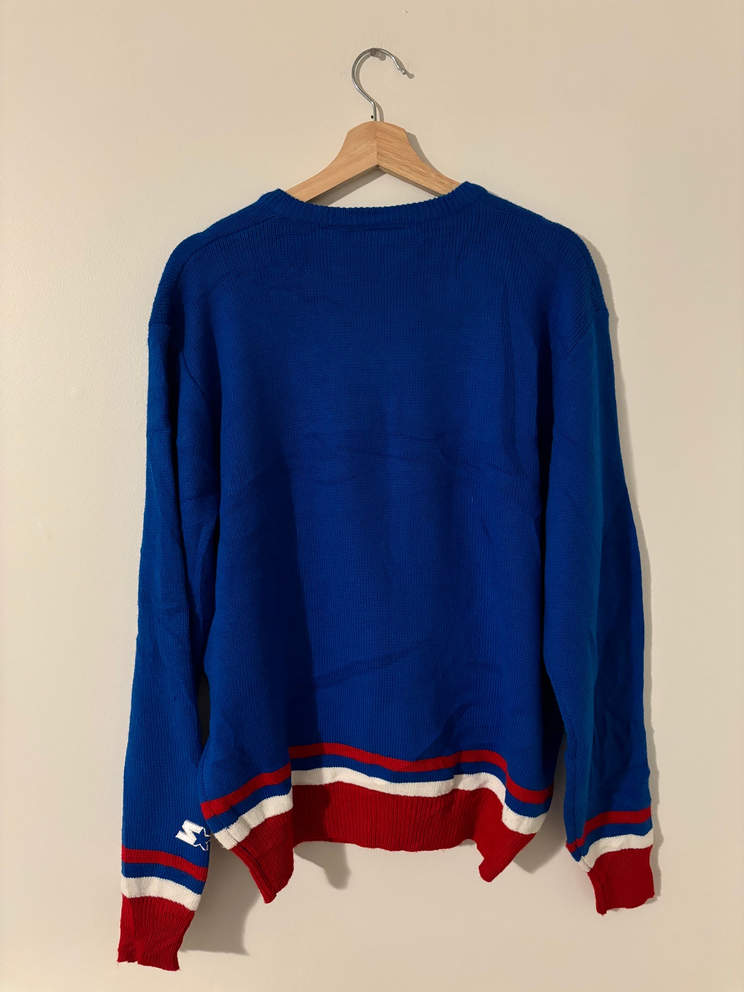 Vintage New York Giants Starter Knit Sweater