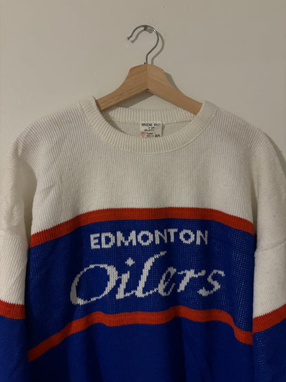 Vintage Edmonton Oilers Knit Sweater