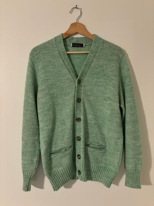 Cooper Mohair Light Green Cardigan