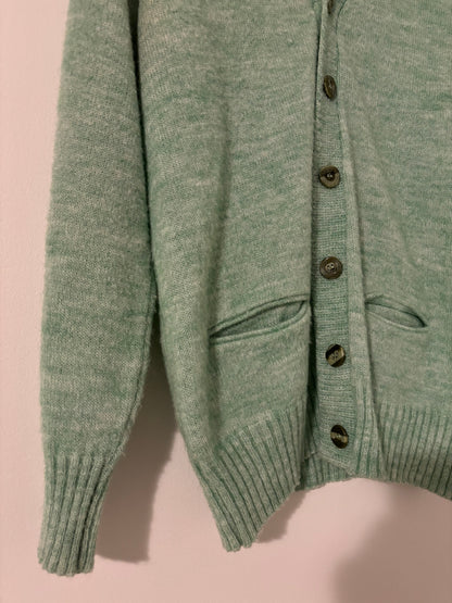 Cooper Mohair Light Green Cardigan