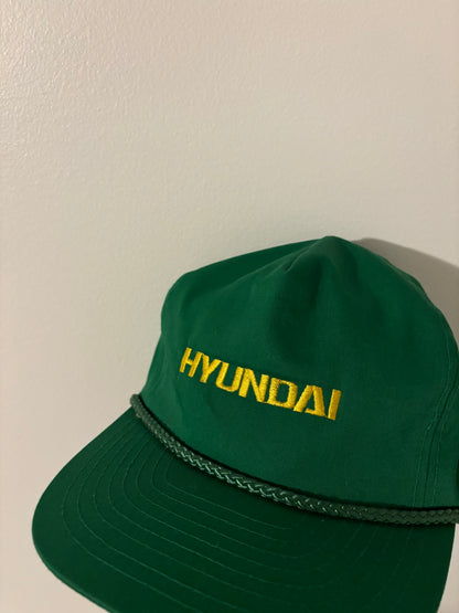 Vintage Hyundai Rope Hat