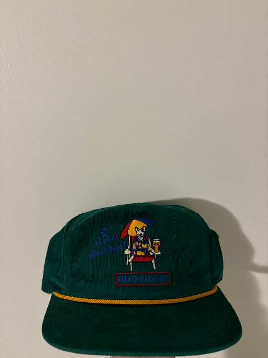 Vintage Bud Light Corduroy Rope Hat