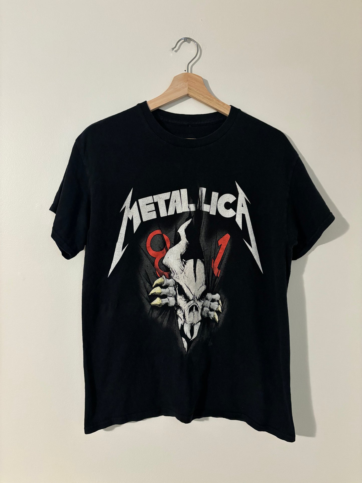 Black Metallica Graphic Tee