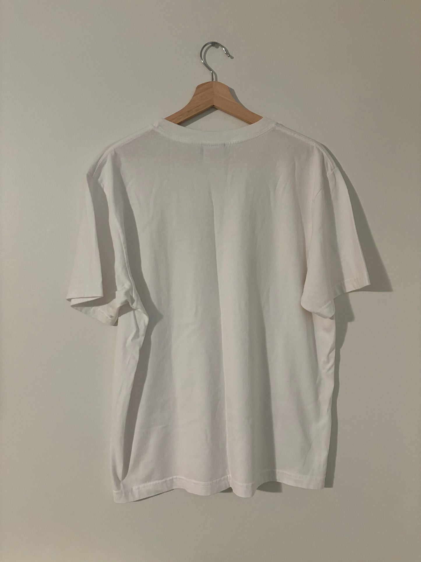 2000s Reebok White Graphic Tee