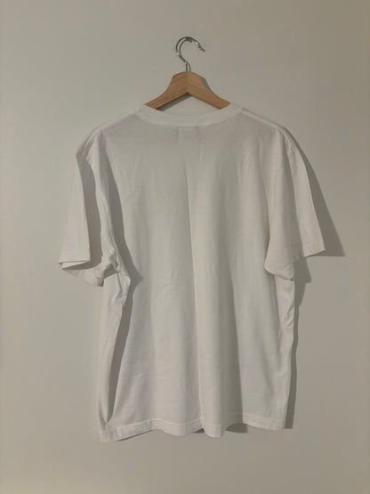 2000s Reebok White Graphic Tee