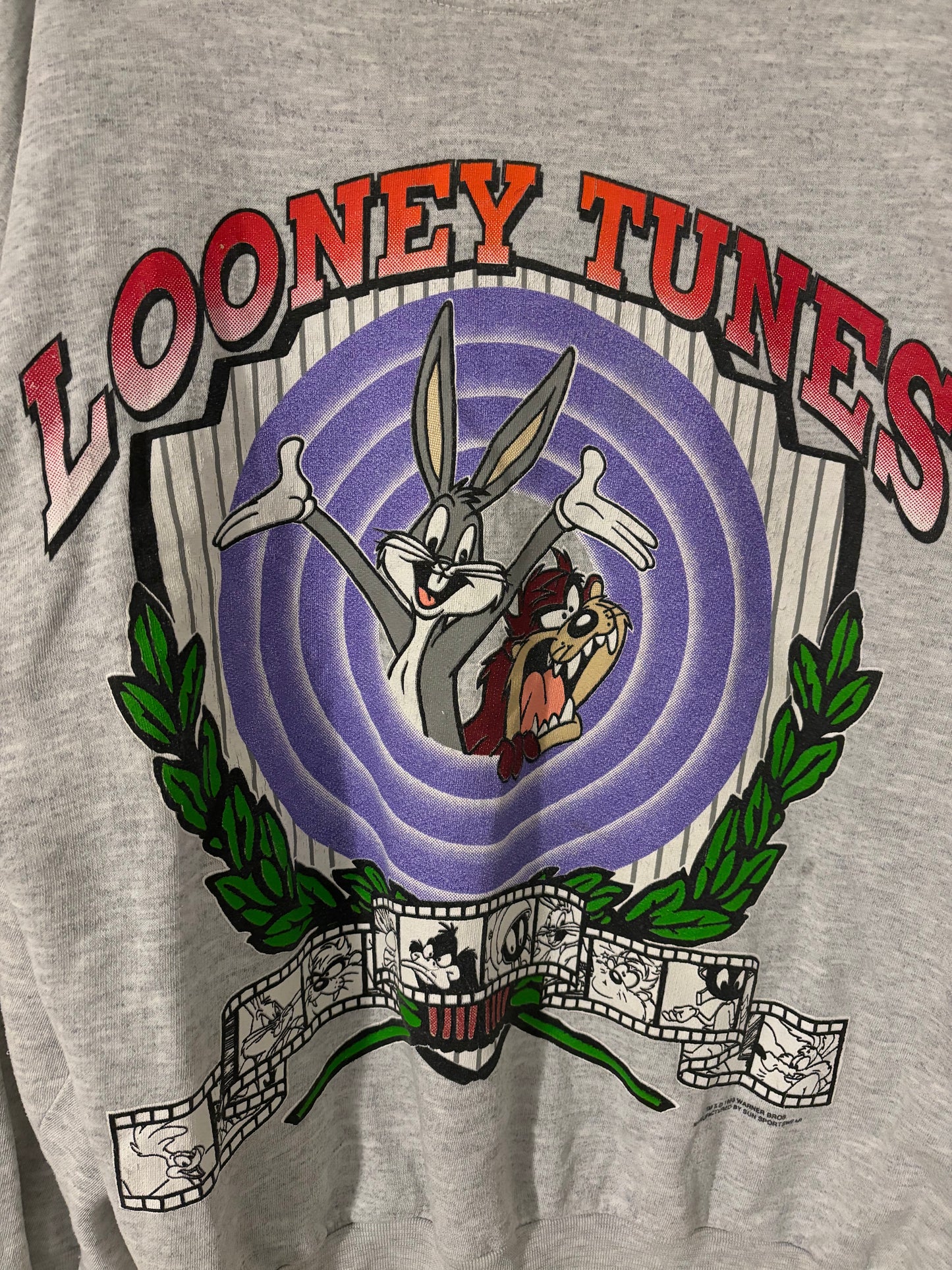 Vintage 1993 Looney Tunes Warner Bros Crewneck